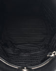 Vitello Daino Bucket Bag Black
