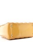 Patent Cannage Medium Lady D1OR Dark Beige