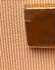 Caviar Quilted Wallet on Chain WOC Beige