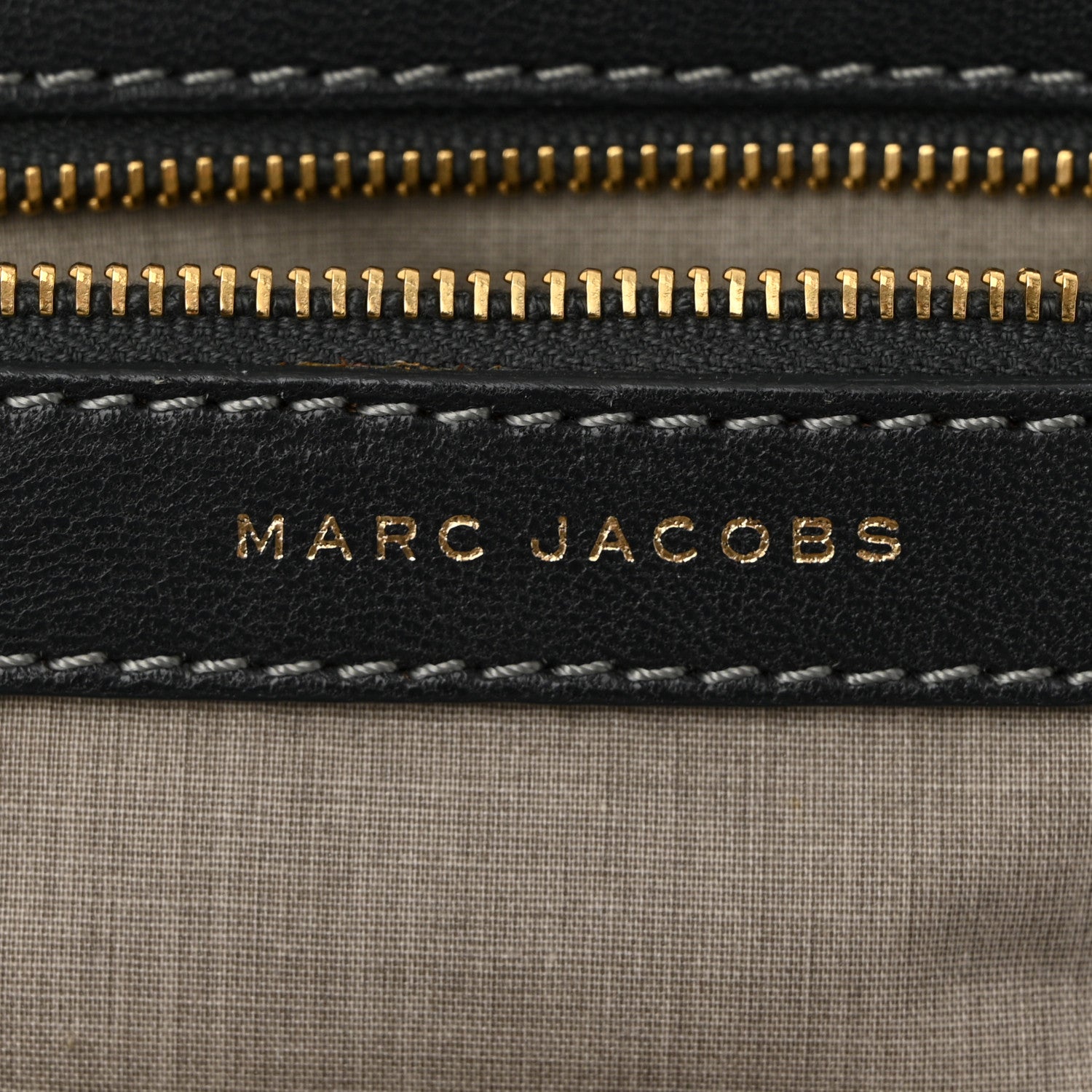 Calfskin Quilted Stam Dark Grey