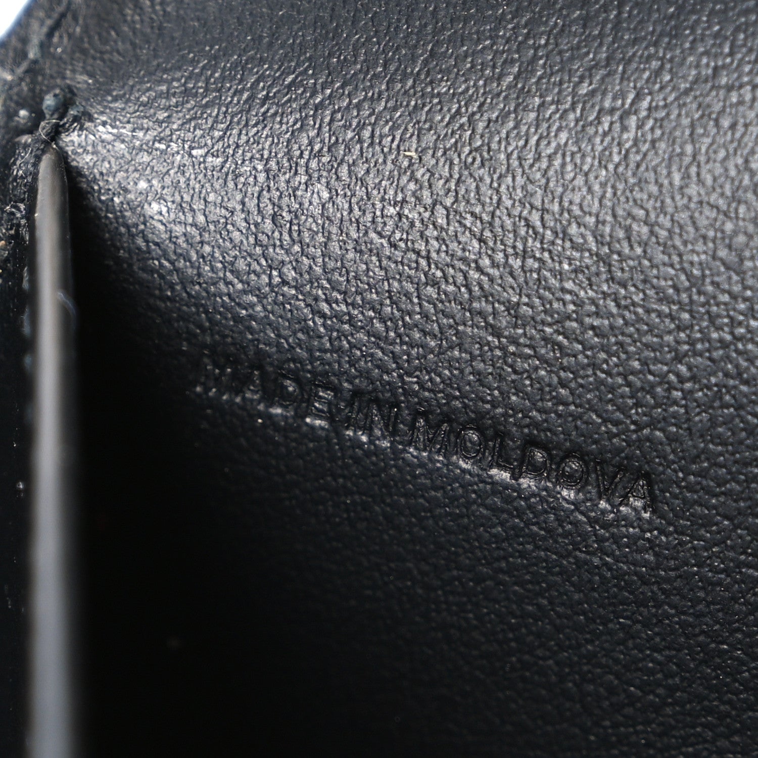 Calfskin Mini Vintage Check Note Bag Black