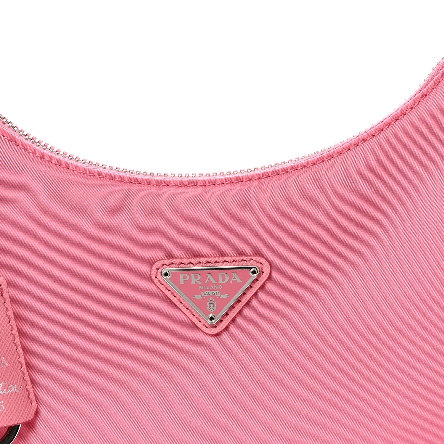 Re-Nylon Saffiano Mini Re-Edition 2005 Bag Begonia