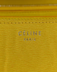 Liege Calfskin Medium Classic Box Flap Bag Fluo Yellow