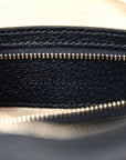 GG Supreme Monogram Textured Dollar Calfskin Web Studded Mini Ophidia Flap Shoulder Bag Beige Blue