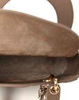 Lambskin Cannage Small My ABCD1OR Lady D1OR Warm Taupe