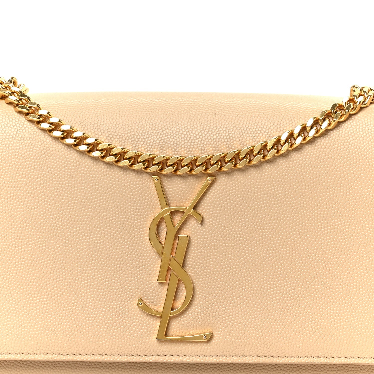Grain De Poudre Medium Monogram Kate Satchel Nude Powder