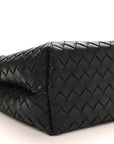 Nappa Intrecciato Medium Andiamo Shoulder Bag Black