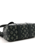 Monogram Shadow City Keepall Forest Green