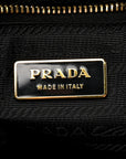 Saffiano Lux Extra Large Galleria Double Zip Tote Black