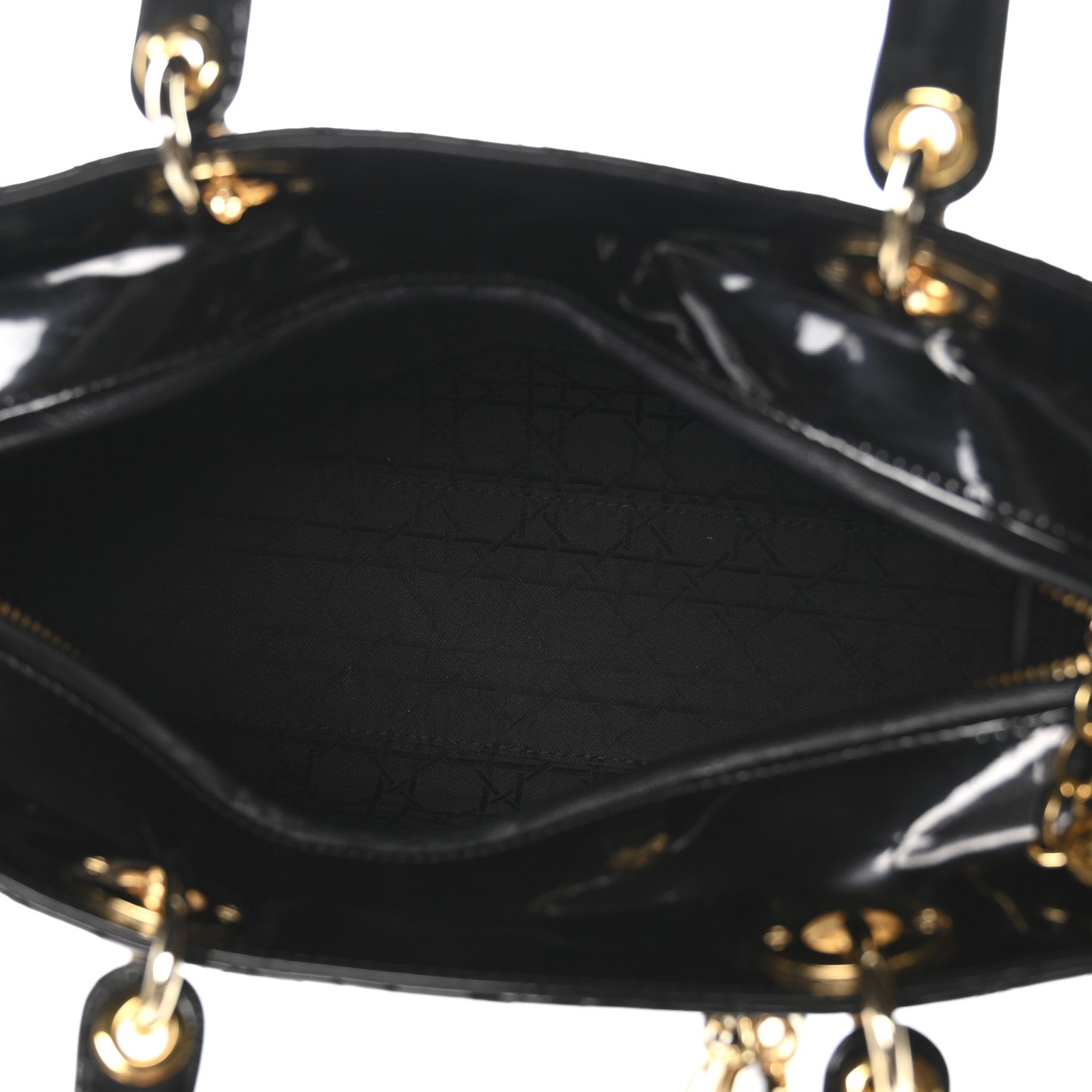 Patent Cannage Large Lady D1OR Black