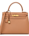 Courchevel Kelly Sellier 28  Tabac Camel