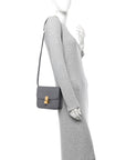 Box Calfskin Teen Classic Box Flap Bag Frost