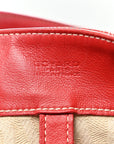 Goyardine Voltaire Tote Red