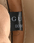 GG Supreme Monogram Azalea Calfskin Web Small Jackie 1961 Hobo Beige Ebony Mystic White