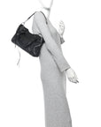 Agneau Arena Classic Hardware Le City First Bag Black