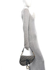 Oblique Saddle Bag Blue