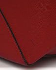 Soft Grained Calfskin Medium Belt Cabas Phantom Coquelicot