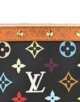 Monogram Multicolor Pochette Accessories Black
