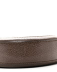 GG Supreme Monogram Web Mini Ophidia Round Shoulder Bag Brown