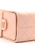Caviar Quilted Mini CHNL 25 Handbag Light Pink
