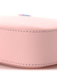 Dollar Calfskin Enamel Super Mini GG Marmont Chain Shoulder Bag Light Pink Blue