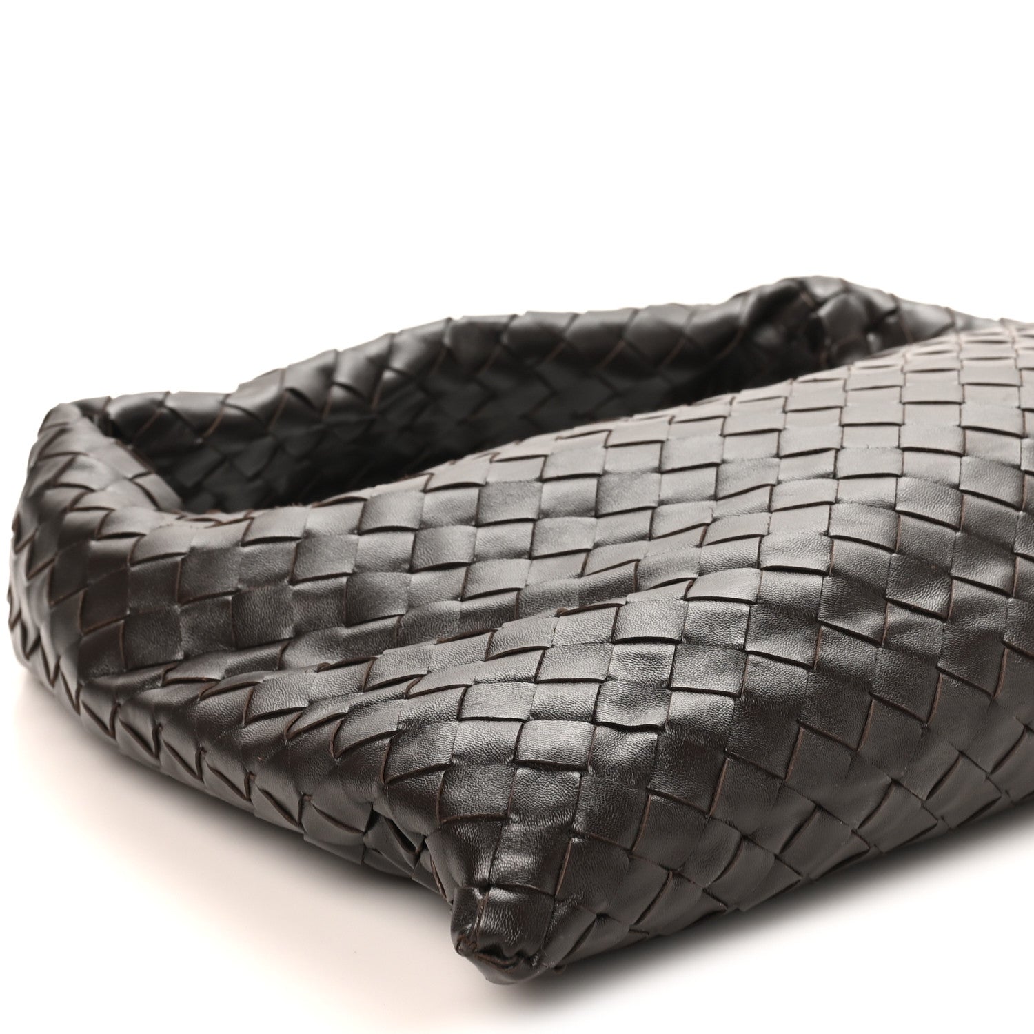 Calfskin Intrecciato Small Hop Fondant