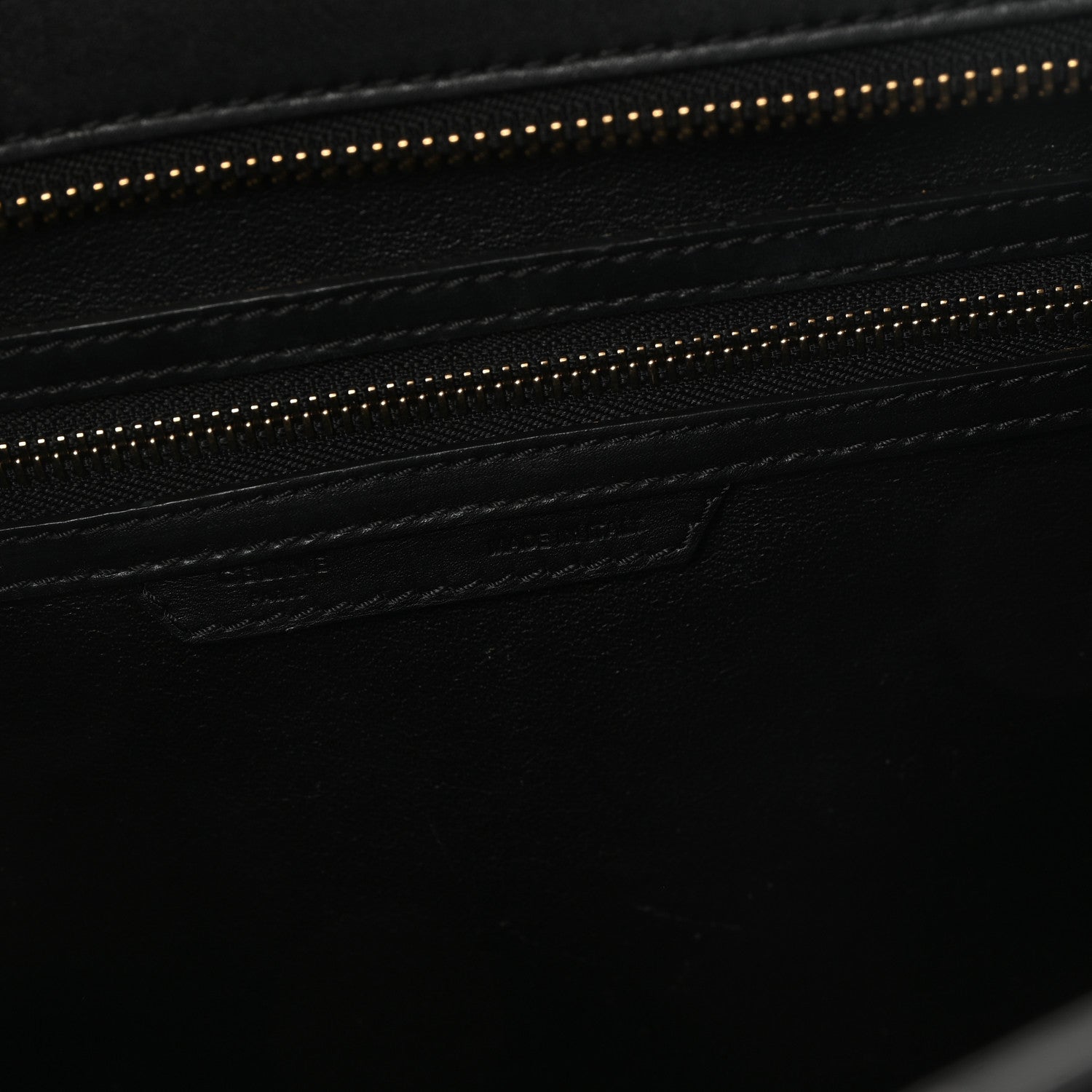 Smooth Calfskin Mini Luggage Black