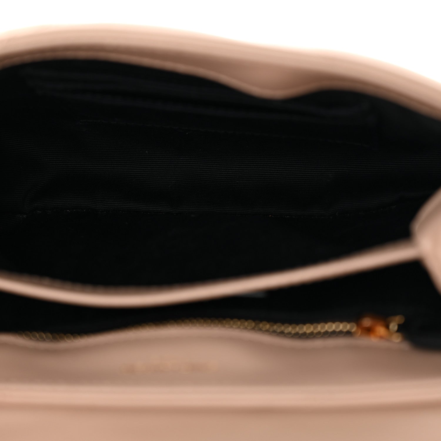 Calfskin Y Quilted Monogram Toy Loulou Crossbody Bag Dark Beige