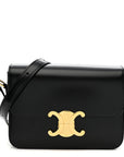 Shiny Calfskin Teen Triomphe Black