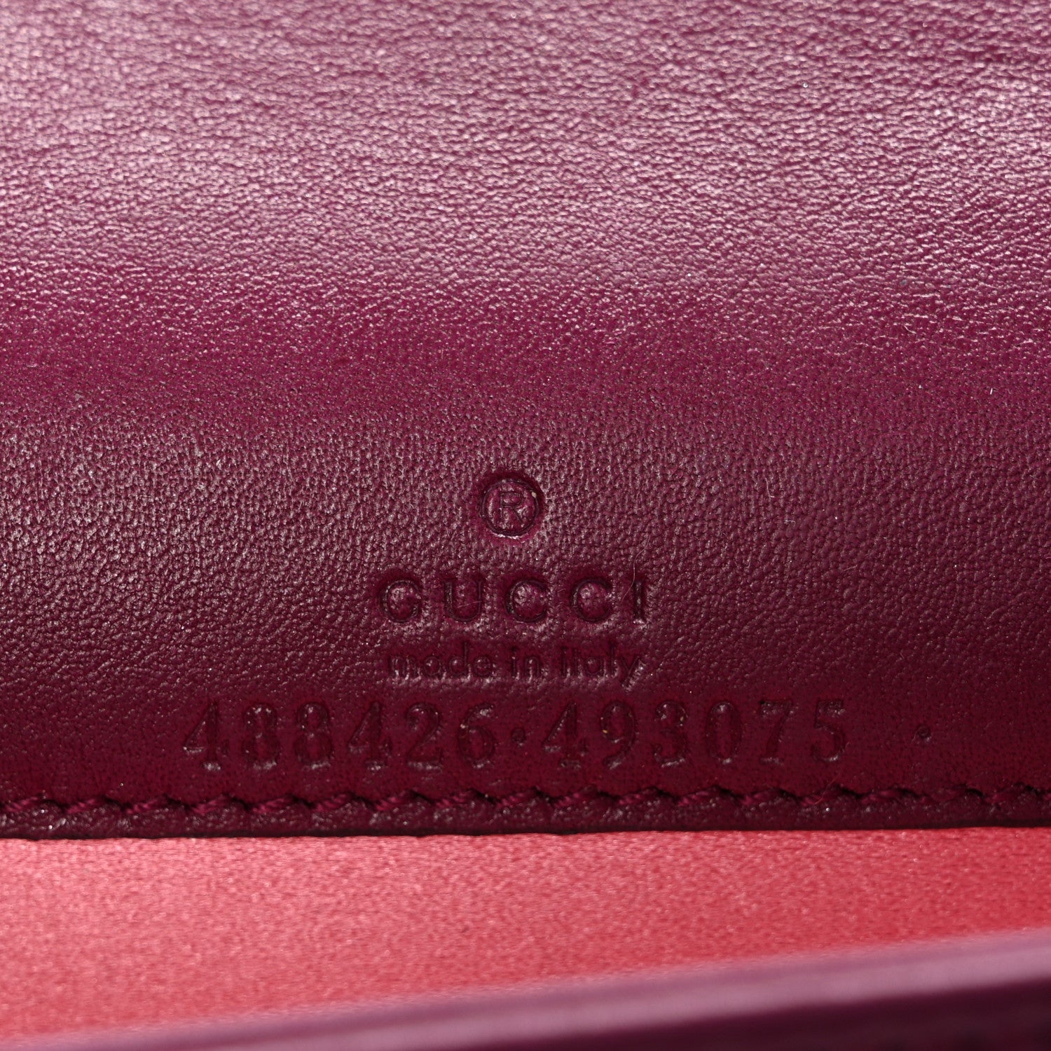 Velvet Matelasse GG Marmont Mini Bag Fuchsia Violet Cyclamen