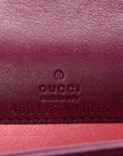 Velvet Matelasse GG Marmont Mini Bag Fuchsia Violet Cyclamen