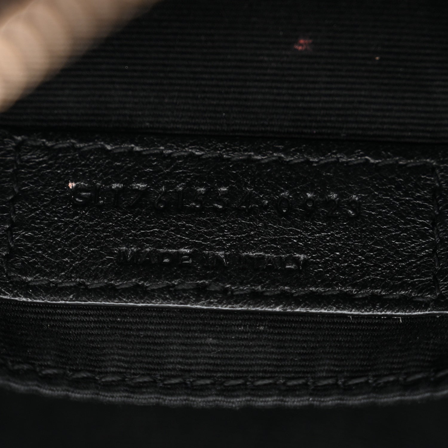 Calfskin Matelasse Monogram Lou Camera Bag Black