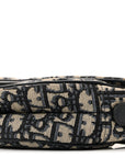 Oblique Saddle Bag Blue