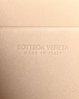 Suede Intrecciato Bang Bang Vanity Case Ecru