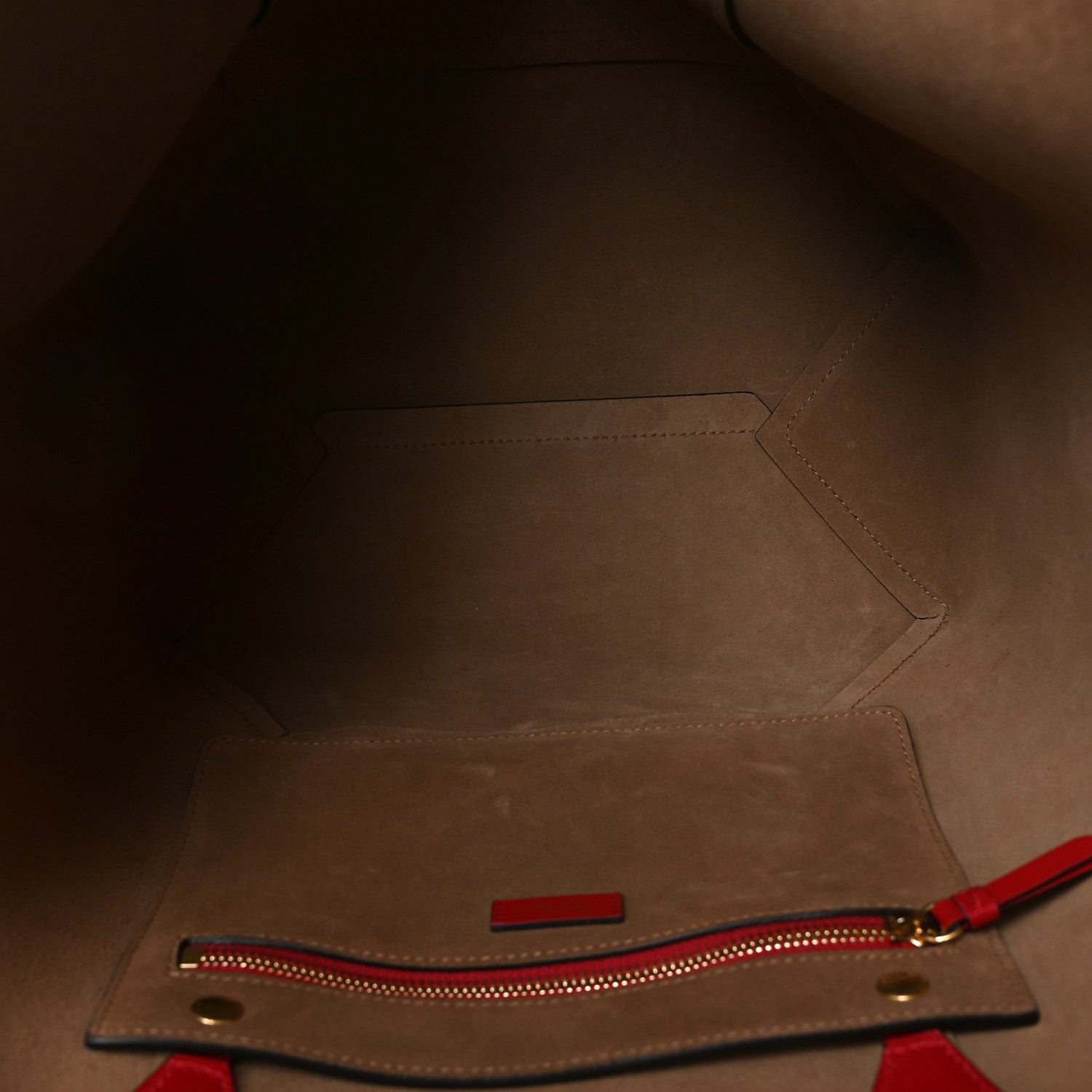 Calfskin Medium Diamond Tote Red