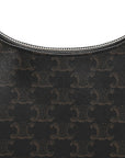 Triomphe Canvas Calfskin Ava Shoulder Bag Tan