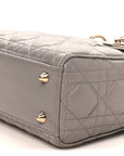 Lambskin Cannage Small My ABCD1OR Lady D1OR Grey