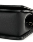 Caviar Quilted Medium Boy Flap Black