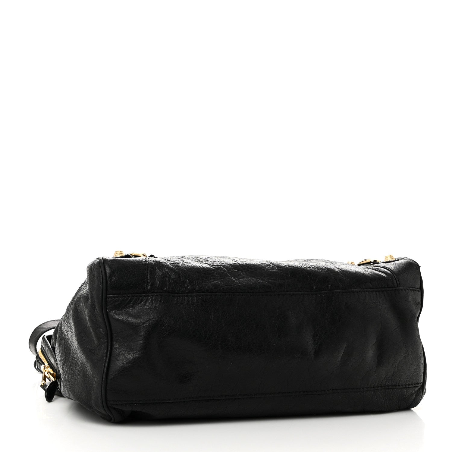 Agneau Giant 12 Gold Hardware Velo Black