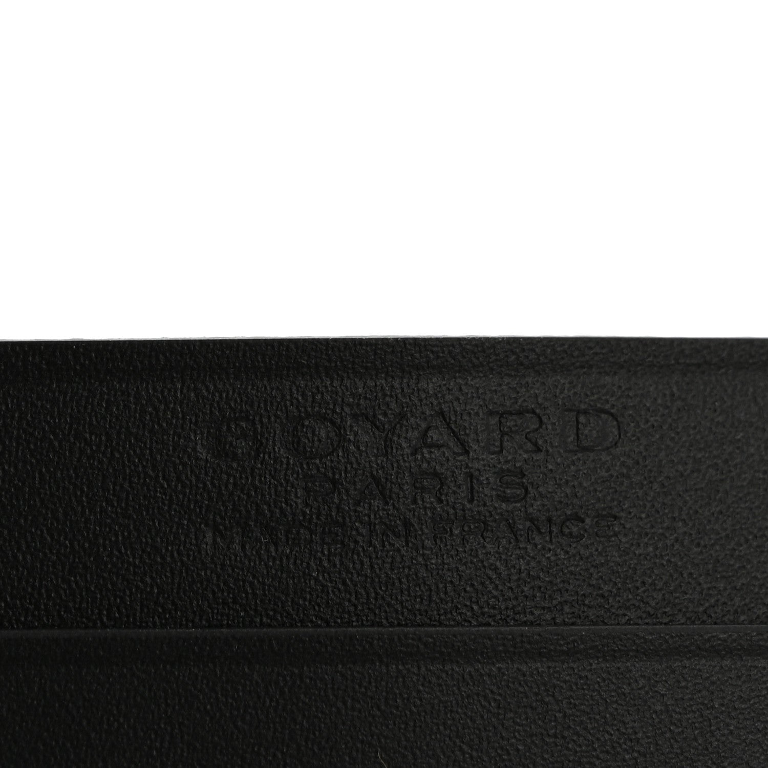 Goyardine Saint Sulpice Card Holder Black