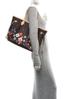 LV X TM Monogram Flowers Neverfull MM
