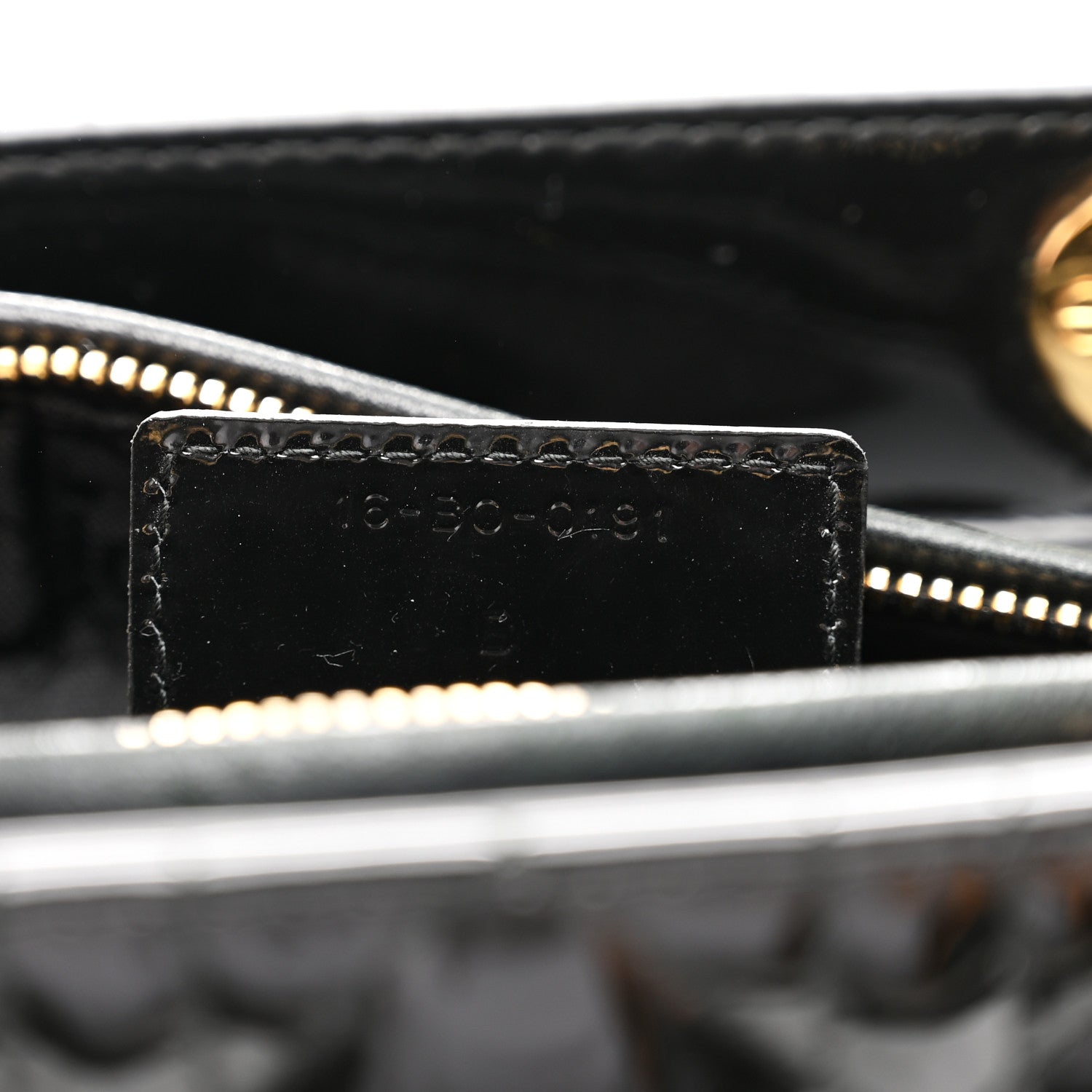 Patent Cannage Large Lady D1OR Black