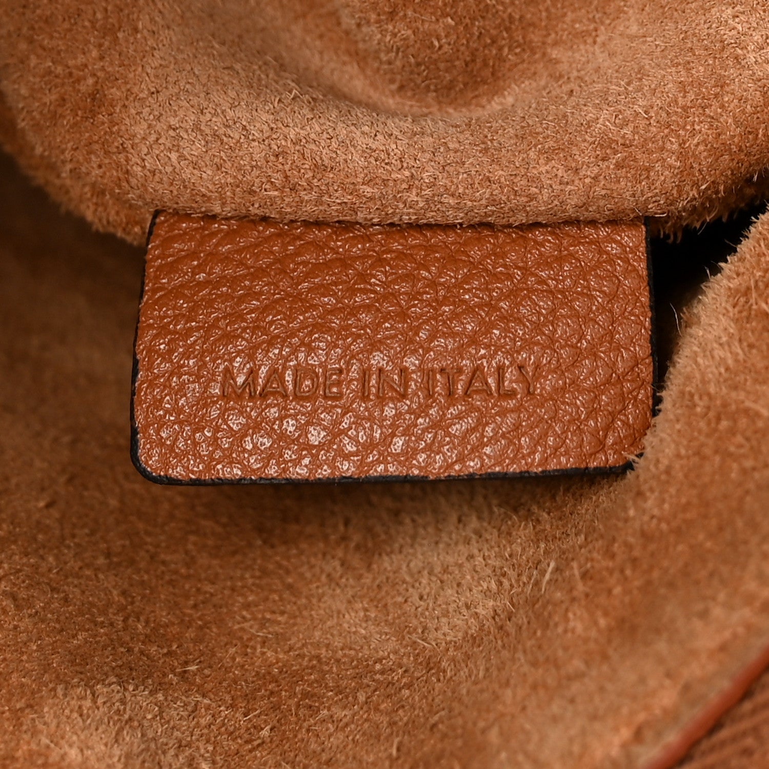 Supple Calfskin Small Triomphe Heloise Shoulder Bag Tan