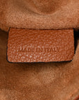 Supple Calfskin Small Triomphe Heloise Shoulder Bag Tan