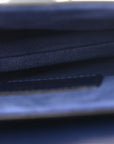 Calfskin Mini Saddle Bag Blue