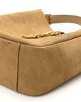 Suede Lizard Embossed Small Le 5 A 7 Soft Hobo Dark Pistachio