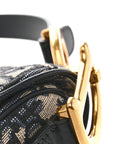 Oblique Saddle Bag Blue