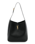 Supple Calfskin Large Le 5 A 7 Soft Hobo Black