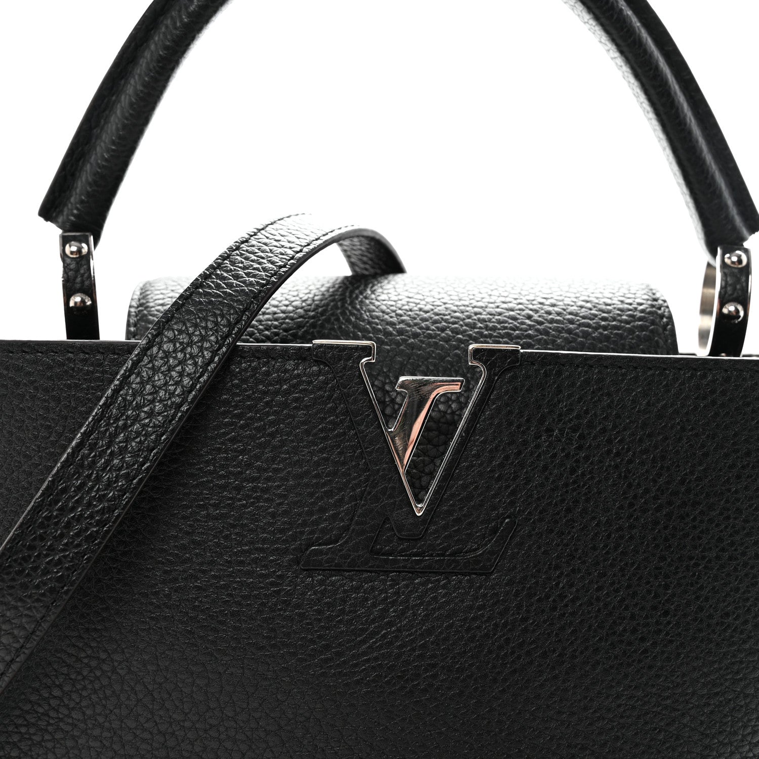 Taurillon Capucines PM Black