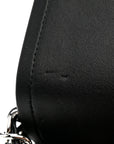 Lambskin Quilted Jumbo Double Flap Black